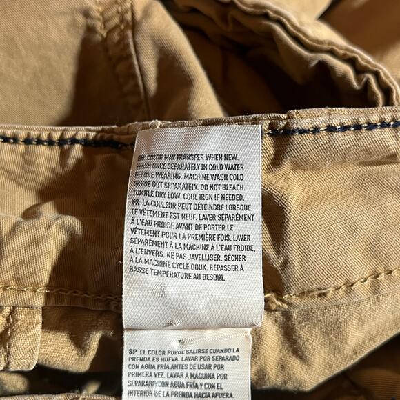 American Eagle Shorts Mens 30 Brown Next Level Flex‎ Bermuda Flat Front Casual - Picture 8 of 10